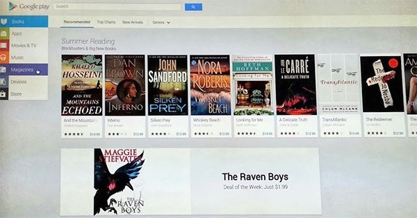 Un'altro scatto per la nuova interfaccia Web di Google Play