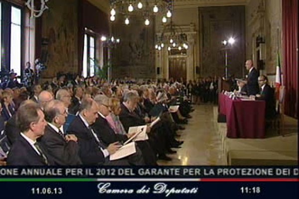 La presentazione è avvenuta nella sala ..