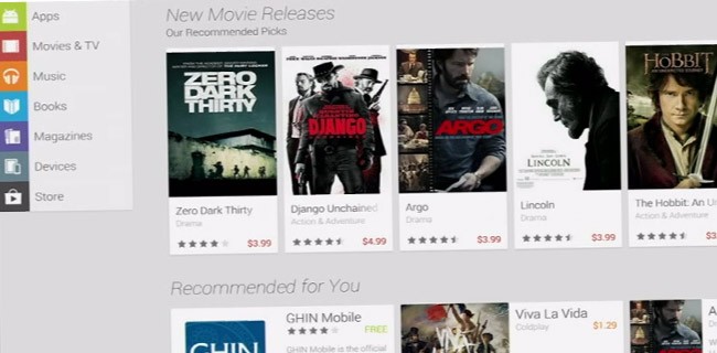 Google Play Store, restyling anche sul Web