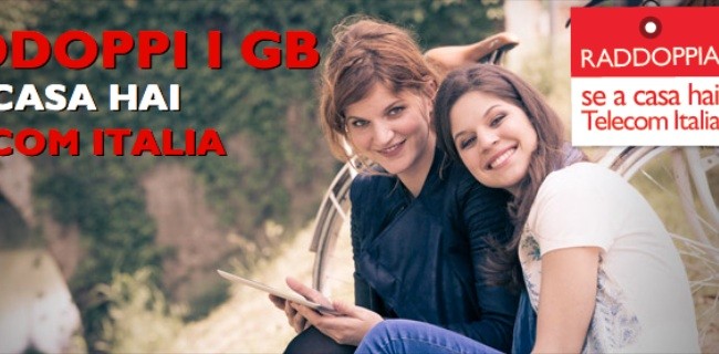 TIM raddoppia il traffico dati ai clienti Telecom