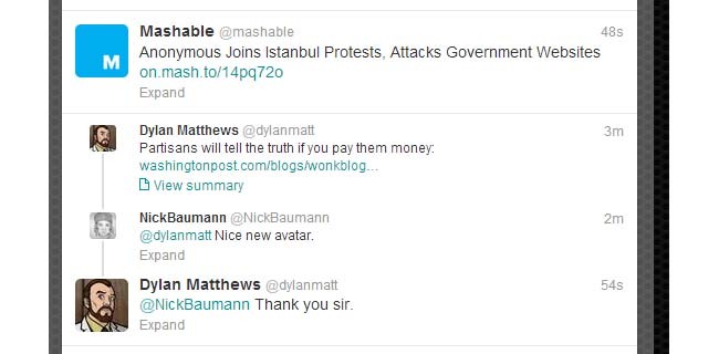 Twitter cambia il look delle conversazioni