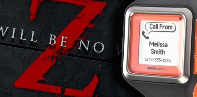 World War Z: lo smartwatch, dal polso al cinema