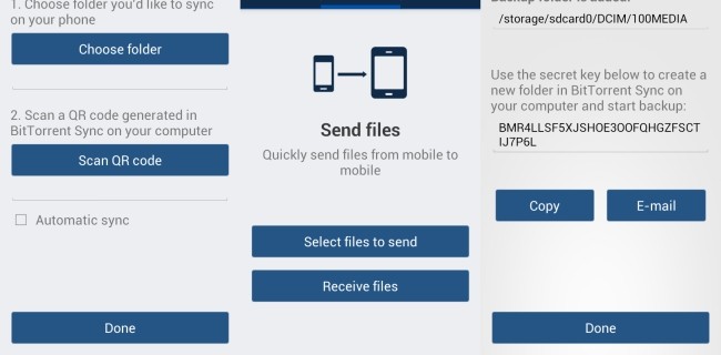 BitTorrent Sync, beta per desktop e app Android