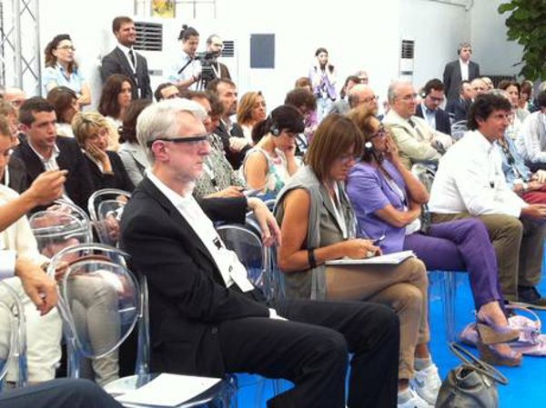 Jaff Jarvis con i Google Glass