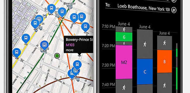 Nokia HERE Transit, nuova versione per WP8