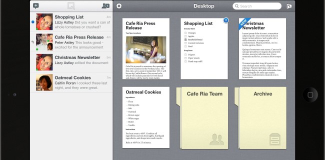 Quip, word processor gratuito per iPhone e iPad