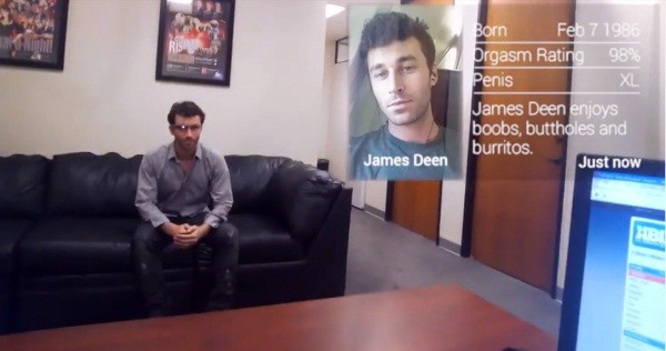 Riconoscimento facciale con i Google Glass in ambito porno