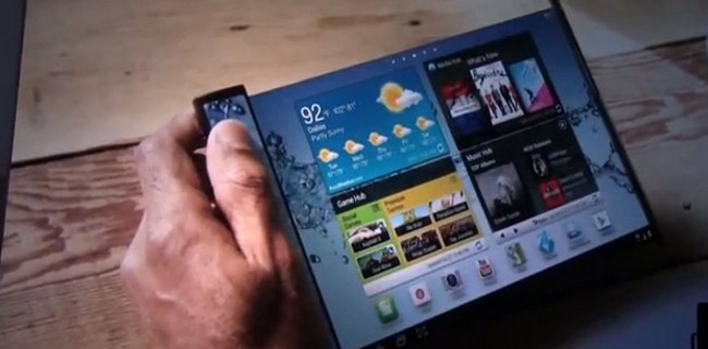 Samsung, video concept per i device del futuro