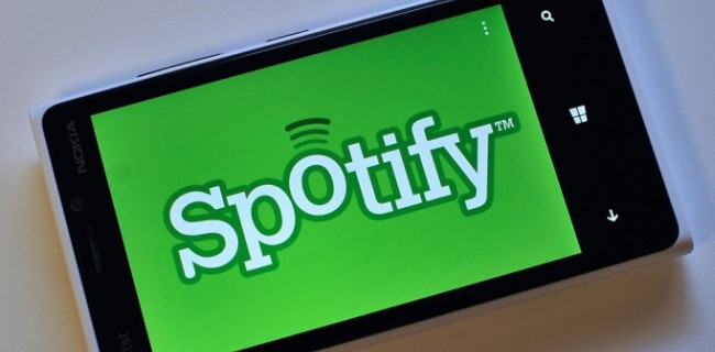 Spotify per WP8, versione finale con track scrubbing