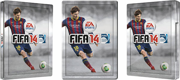 FIFA 14 in edizione steelbook, disponibile in pre-ordine al prezzo di 79,98 euro