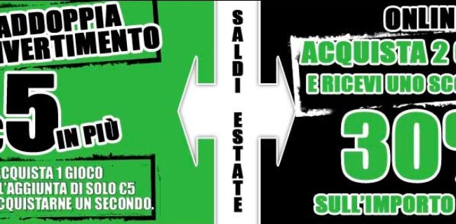 GameStop lancia i saldi estivi sui videogiochi