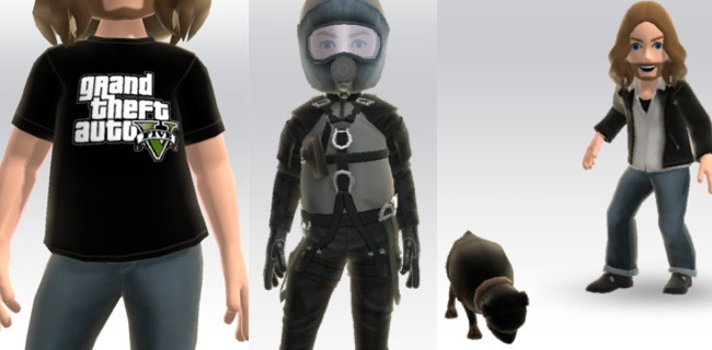 GTA 5, avvistati oggetti per gli avatar Xbox Live