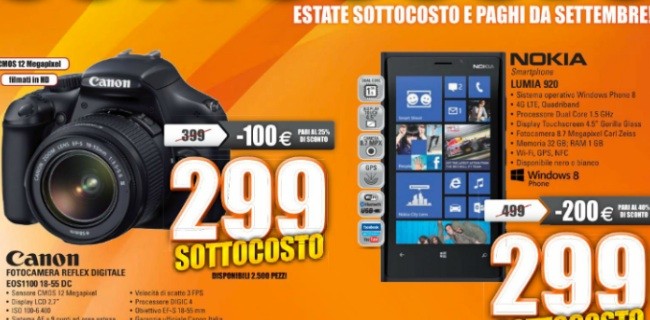 Sottocosto Expert: Nokia Lumia 920 a 299 euro
