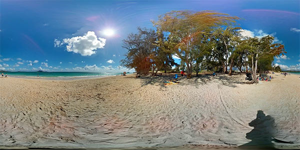 Un panorama Photo Sphere scattato con Android 4.3 Jelly Bean