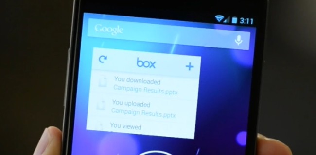 Box per Android supporta gli account multipli