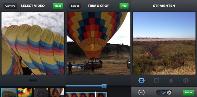 Instagram 4.1 importa i video e raddrizza le foto