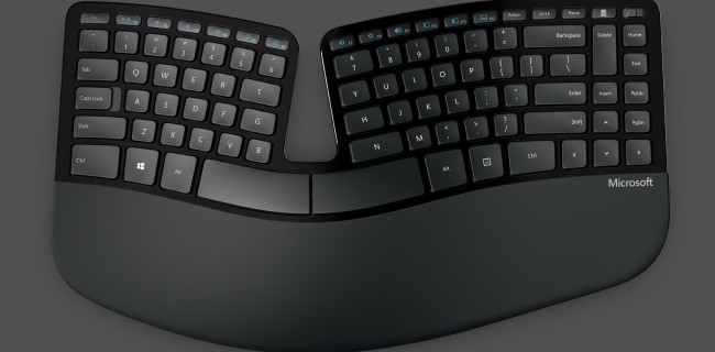 Microsoft annuncia il kit Sculpt Ergonomic Desktop