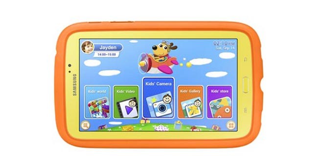 Galaxy Tab 3 Kids, il tablet Samsung per bambini
