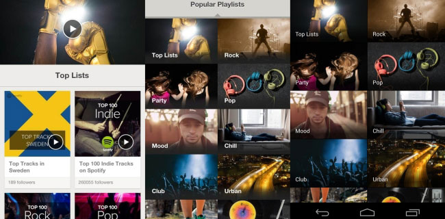 La nuova feature che permette di sfogliare le migliori playlist create dagli utenti.