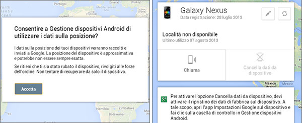 Gestione dispositivi Android, lo strumento online lanciato da Google per ritrovare e gestire il proprio smarphone o tablet perso oppure rubato