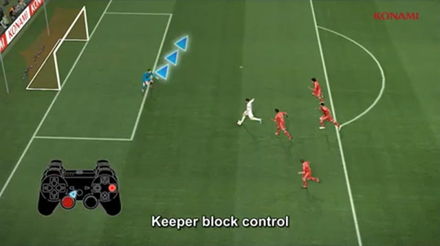 Pro Evolution Soccer 2014 i controlli del portiere