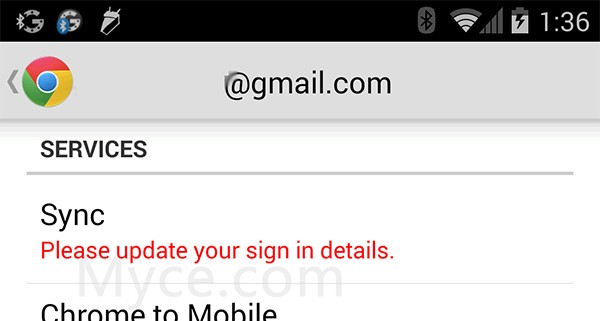Uno screenshot mostra Android 4.4 KitKat (o Key Lime Pie) in esecuzione su Nexus 5