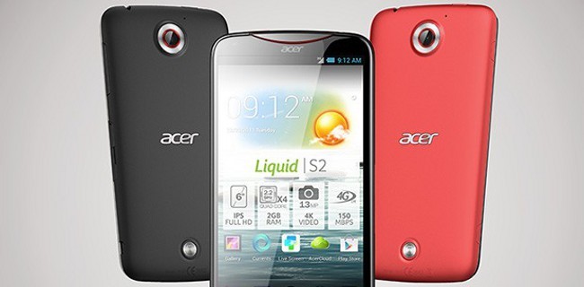 Acer Liquid S2, lo smartphone che registra a 4K