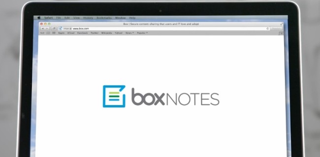 Box Notes, word processor nel cloud