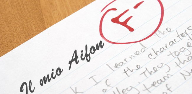 Si scrive Aifon, si legge...