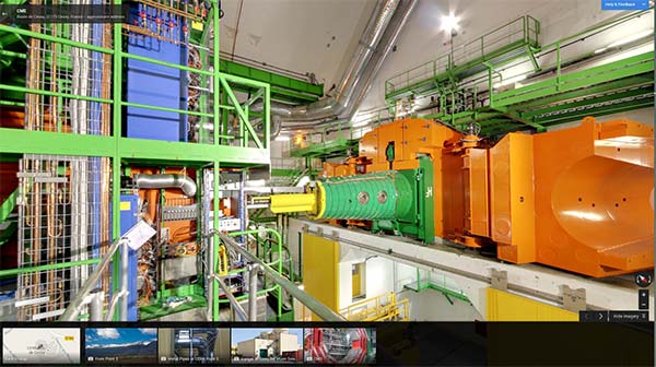 I laboratori del CERN immortalati da Google per la piattaforma Street View