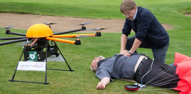Defikopter, il drone salva-vita