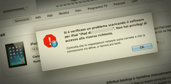 Odissea iOS 7: server saturi, download negato