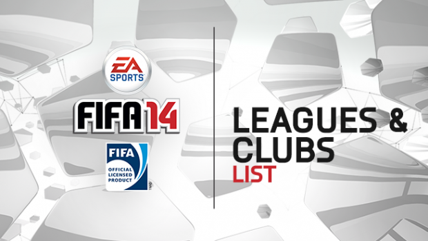 FIFA 14: elenco completo di campionati e club presenti