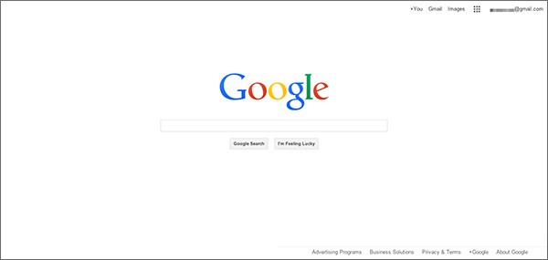 Il possibile restyling per l'homepage di Google
