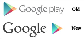 Piccola modifica per il logo della piattaforma Google Play