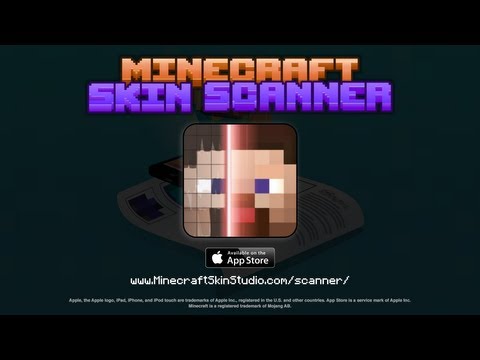 Minecraft Skin Scanner App Trailer - 57Digital