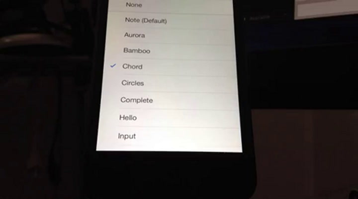 iOS 7 Golden Master nuovi sfondi e suonerie 2