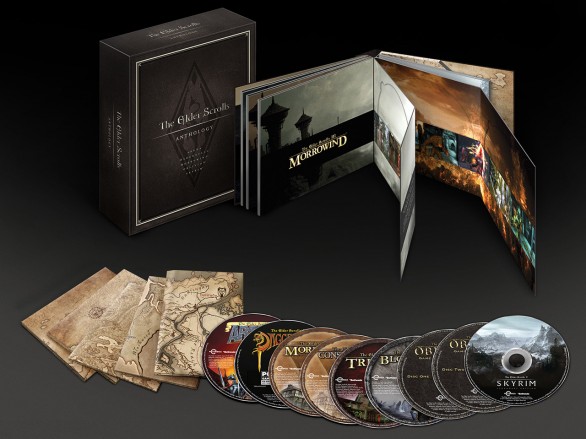 The Elder Scrolls Anthology, tutti i titoli e i DLC da Arena a Skyrim in un package di lusso