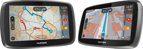 TomTom Go 6000 (a sinistra) e TomTom Go 5000 (a destra) 