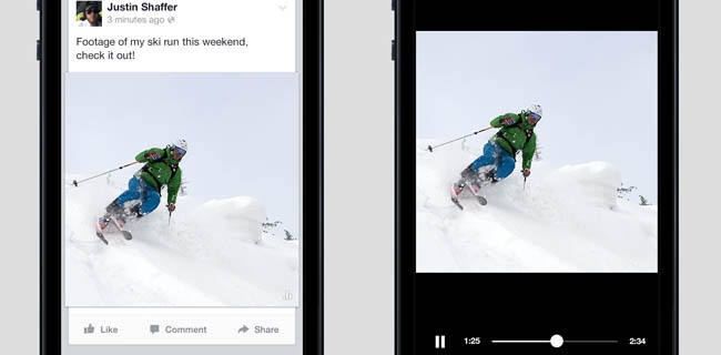 Facebook testa i video autoplay
