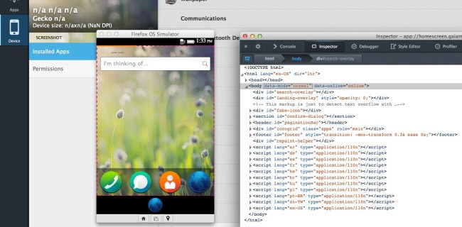 Mozilla annuncia Firefox OS App Manager