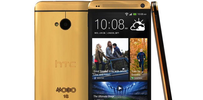HTC One in edizione limitata con oro 18 carati