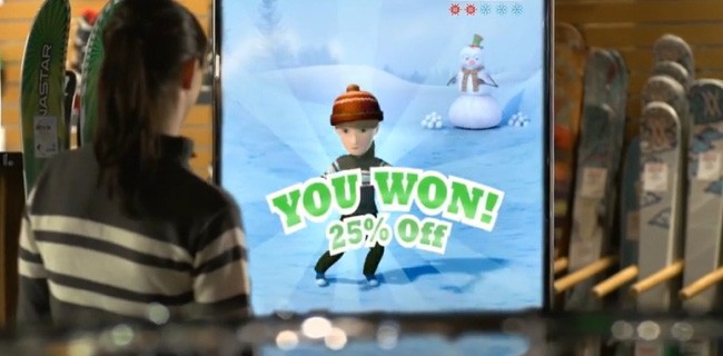 Acquisti interattivi con Kinect per Windows