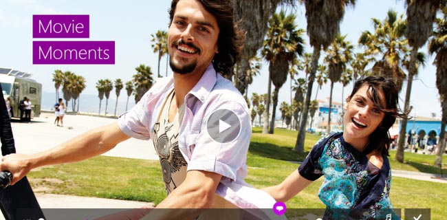 Windows 8.1: app Foto, Camera e Movie Moments