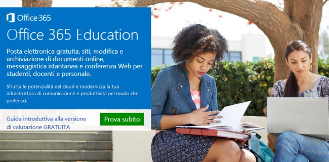Office 365 ProPlus gratis per gli studenti