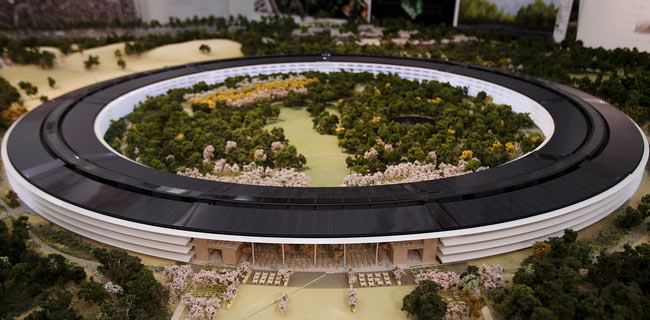 Uno sguardo al nuovo campus Apple