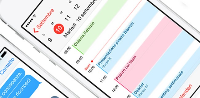 Anche iOS 7 teme l'ora solare