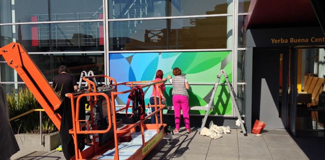 Evento Apple: i lavori allo Yerba Buena Center