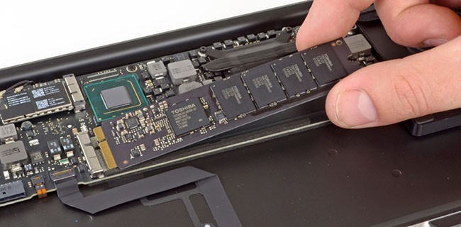 MacBook Air: aggiornamento e sostituzione SSD