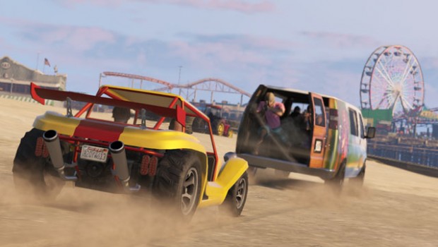 Grand Theft Auto V: prima immagine e nuovi dettagli sul Beach Bum Pack